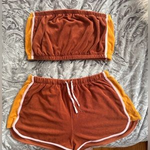 Wild Fable Bandeau & Short Set (XL)